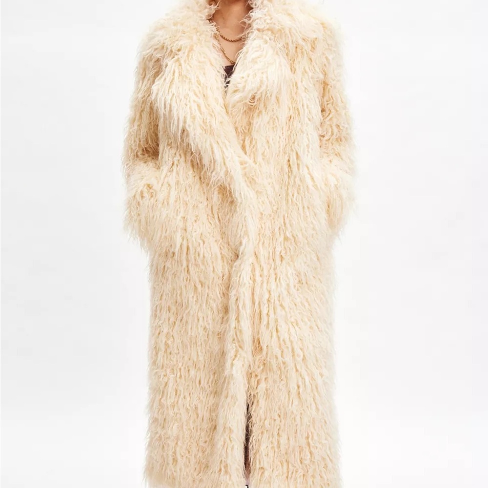 Kimchi Blue Cream Teddy Jacket